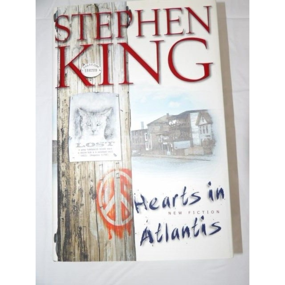 Stephen King Hearts in Atlantis 1st Edition 1st Printing Hardcover Dust Jacket